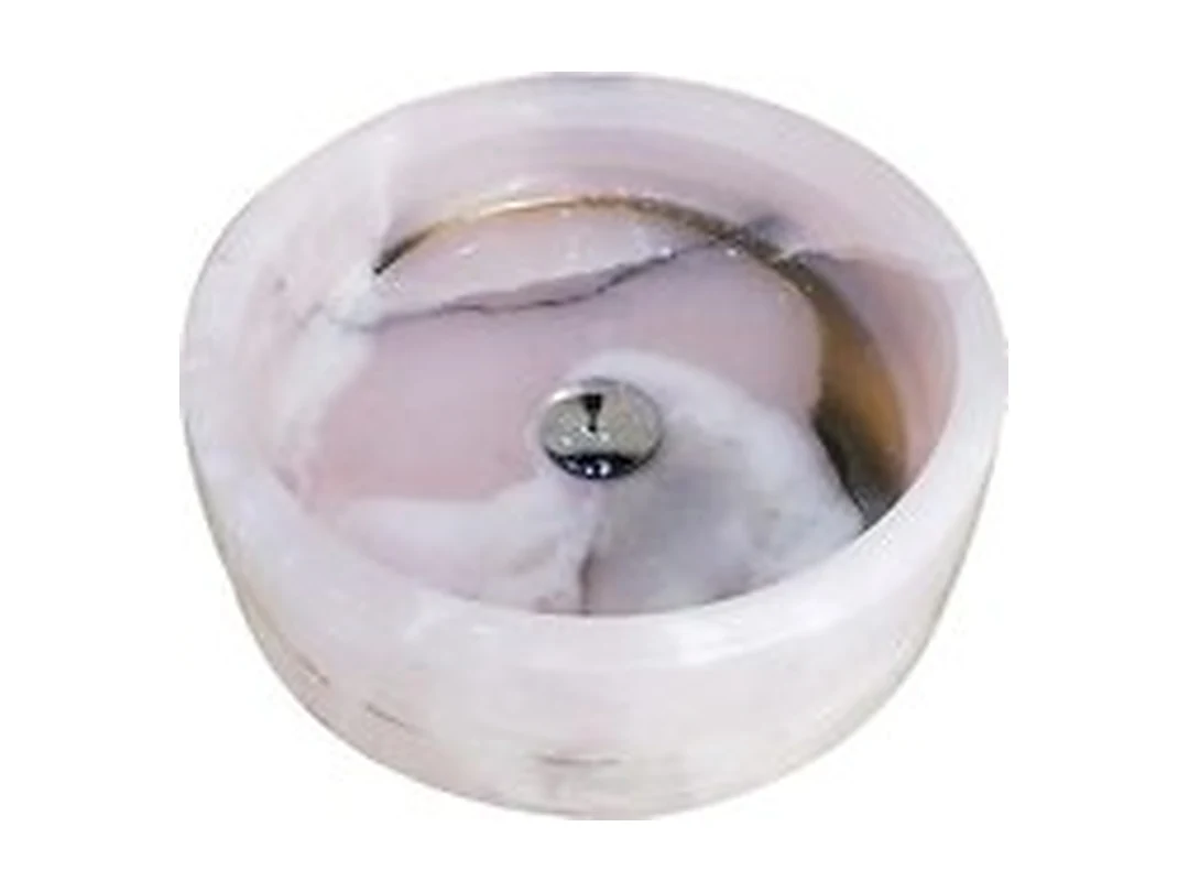 Verso Pink Onyx Basin