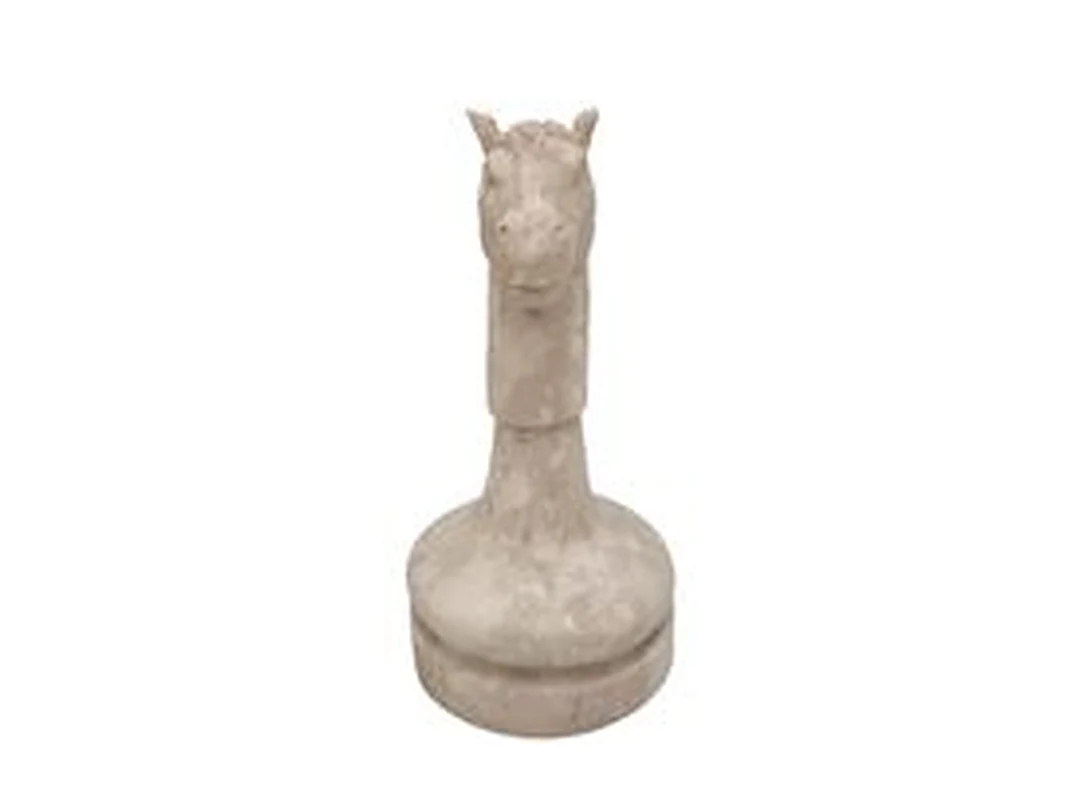 Solenne Travertine Chess Set