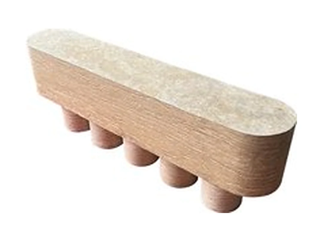 Vela Travertine Console