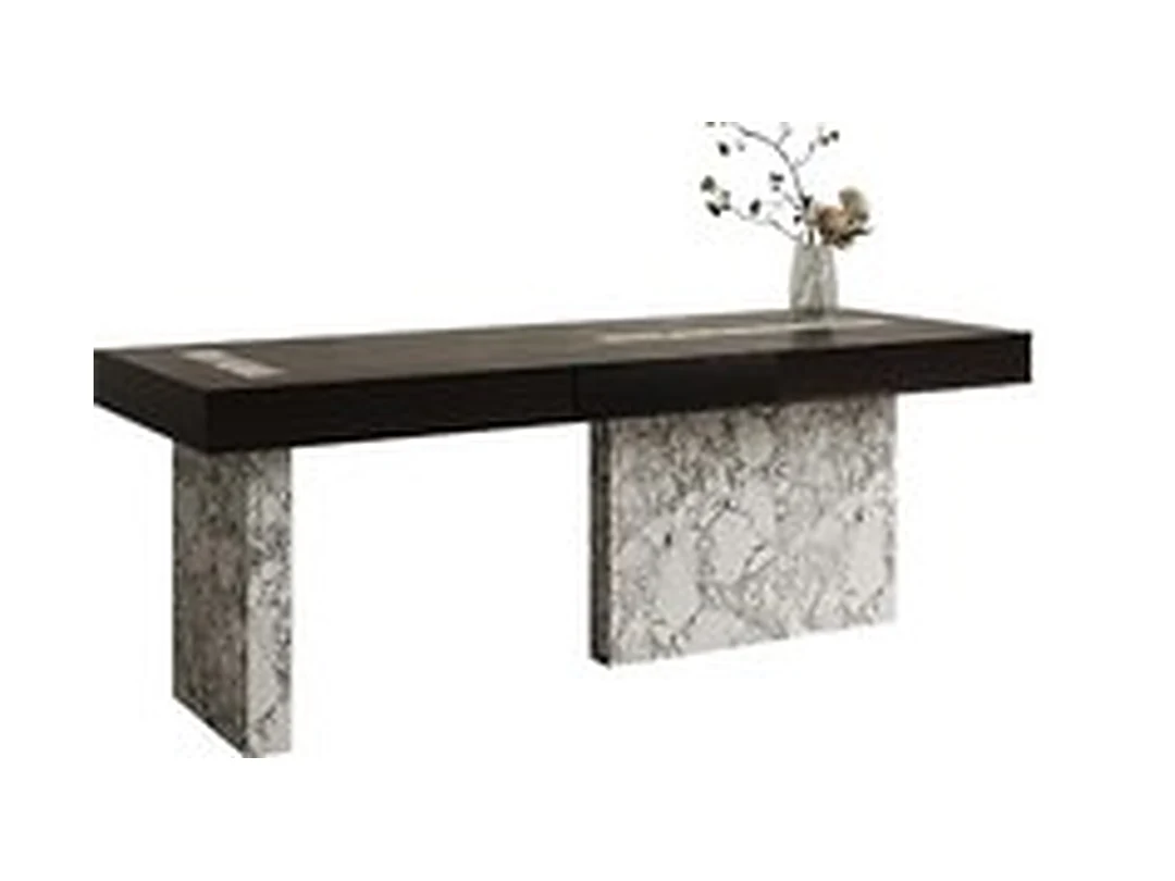 Meridian Arabescato Dining Table
