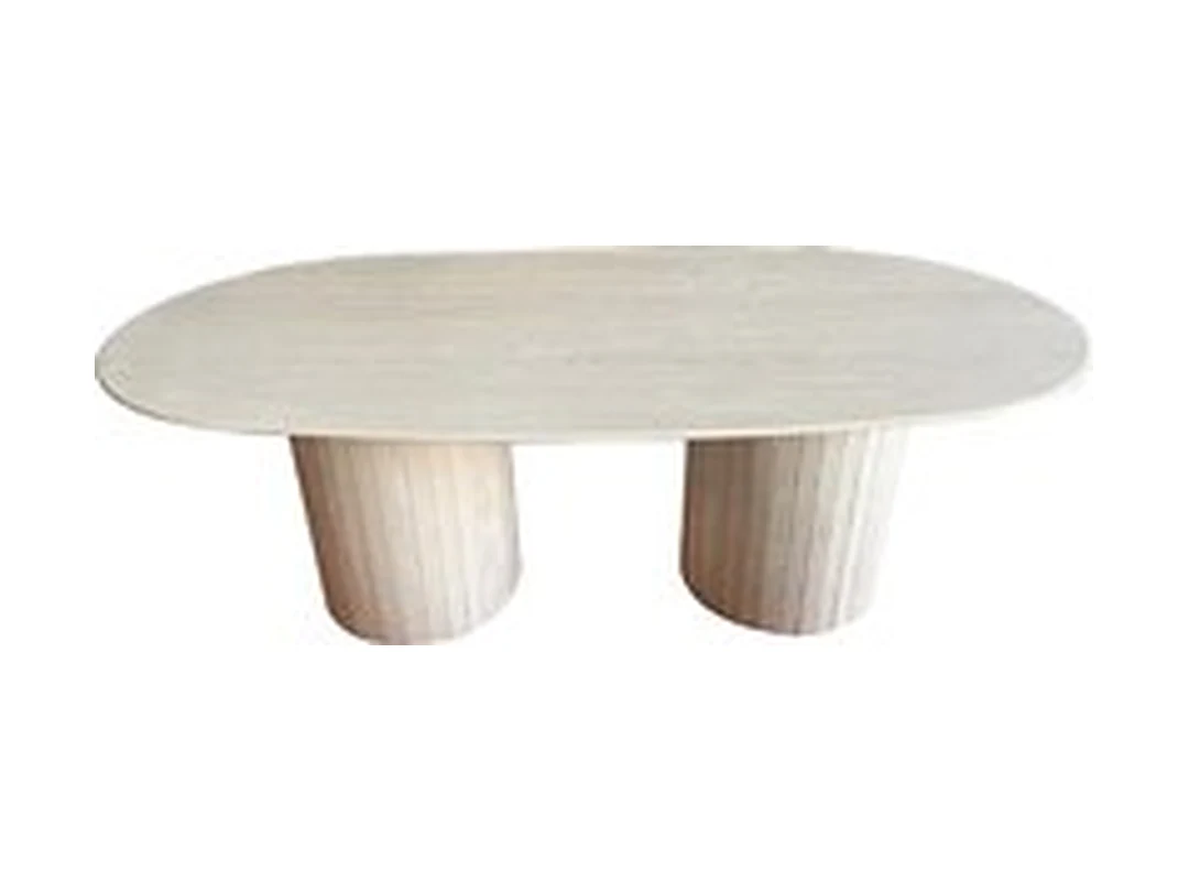 Sable Travertine Dining Table