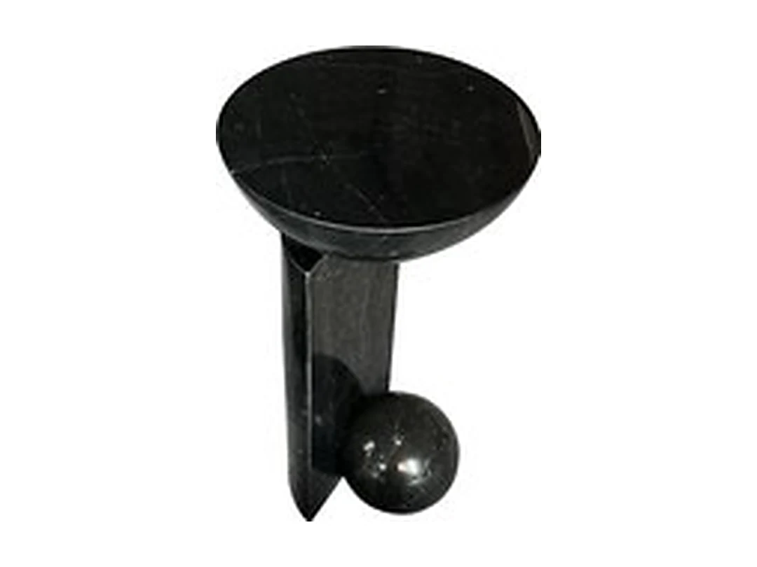 Terra Nero Marquina Side Table