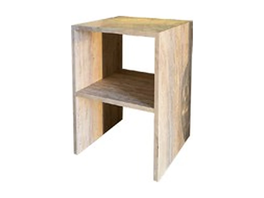 Pieve Travertine Side Table