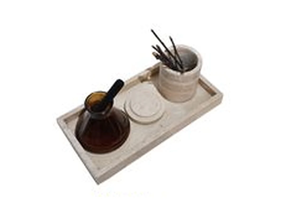 Riva Travertine Tray