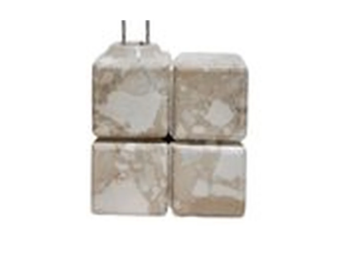 Strata Travertine Vase